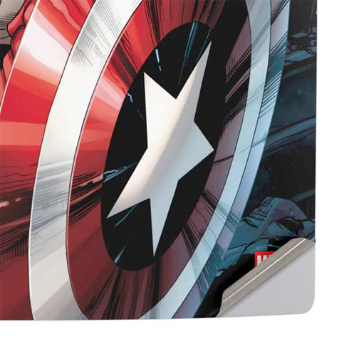 Marvel Captain America Portrait PS5 Pro Console Skin